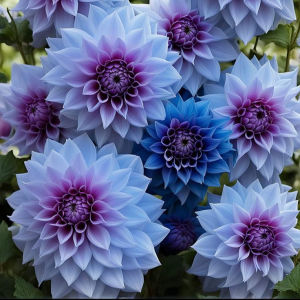 Георгин Платинум Лайт купить по цене от 550р. в интернет-магазине «Посадика» с доставкой почтой в в Судогдае и по всей России – [изображение №1].