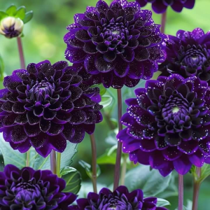 Георгин Анно Домини купить по цене от 255р. в интернет-магазине «Посадика» с доставкой почтой в в Судогдае и по всей России – [изображение №1].